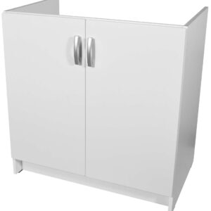 Kuchyňská dřezová skříňka 80 cm bílá