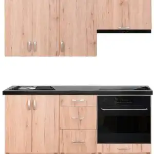 Kuchyňská linka 160 cm San Remo světlé