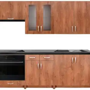 Kuchyňská linka 200 cm Dub Lefkas