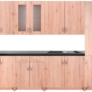 Kuchyňská linka San Remo světlé 250 cm