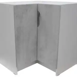 Kuchyňská skříňka rohová spodní barva  beton světlý
