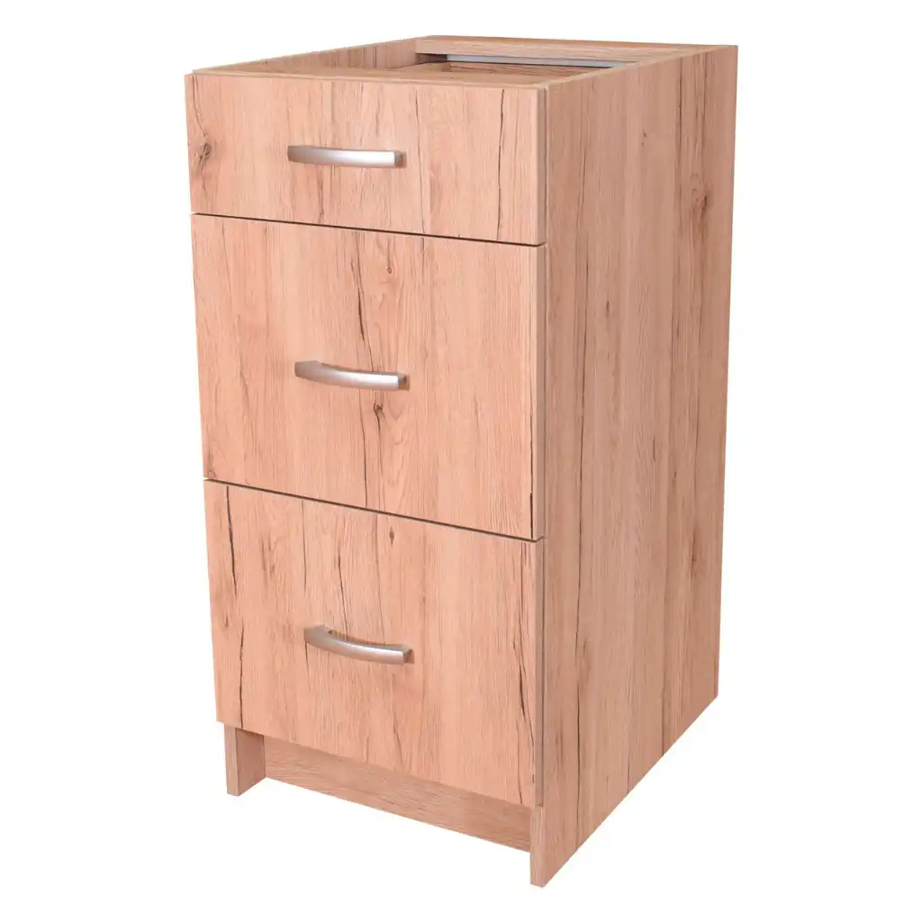 Kuchyňská skříňka spodní se šuplíky San Remo světlé 40 cm