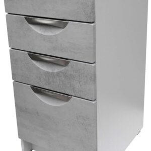 Kuchyňská skříňka spodní se šuplíky barva beton světlý 40 cm