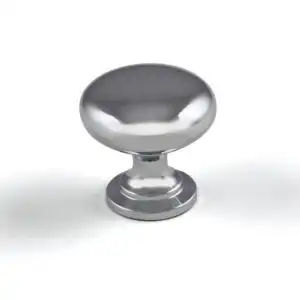 Úchyt - knapka na dvířka kuchyňské linky Jota lesklý chrom