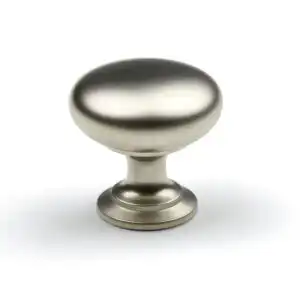 Úchyt - knapka na dvířka kuchyňské linky Jota satin nikl
