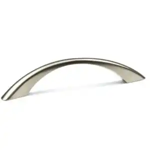 Úchyt na dvířka kuchyňské linky Halena satin nikl 9,6 cm