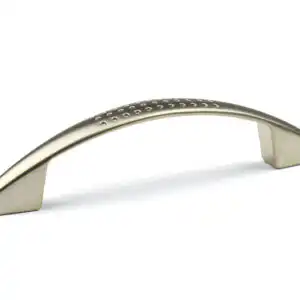 Úchyt na dvířka kuchyňské linky Ruona satin nikl 12.8 cm