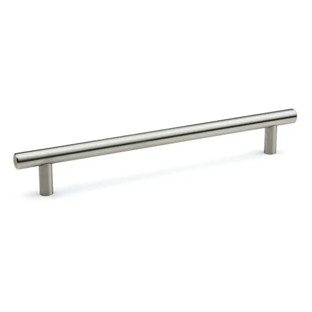 Úchyt na dvířka kuchyňské linky hrazda - nerez 32 cm
