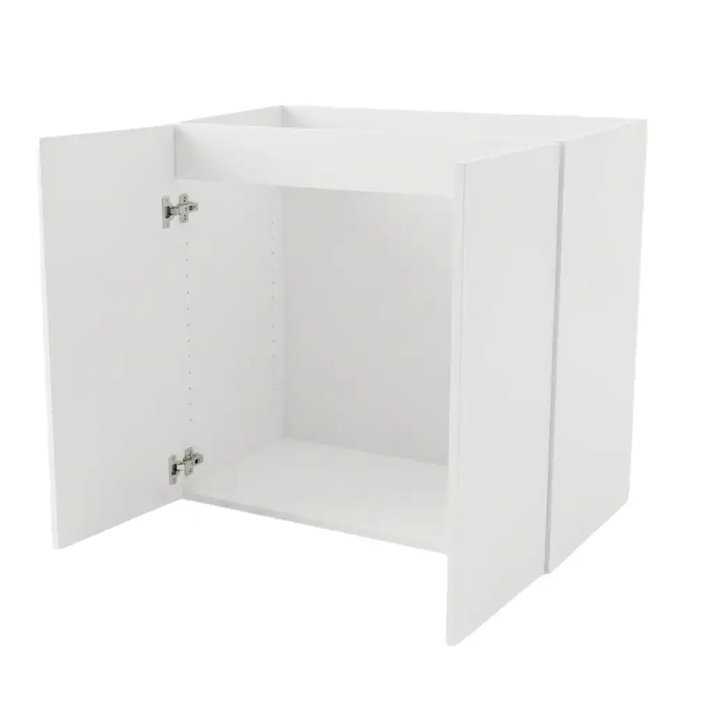 Bílá dřezová kuchyňská skříňka 80 cm