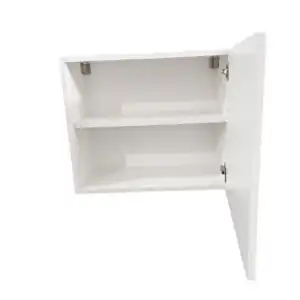 Bílá horní skříňka na digestoř 60 cm