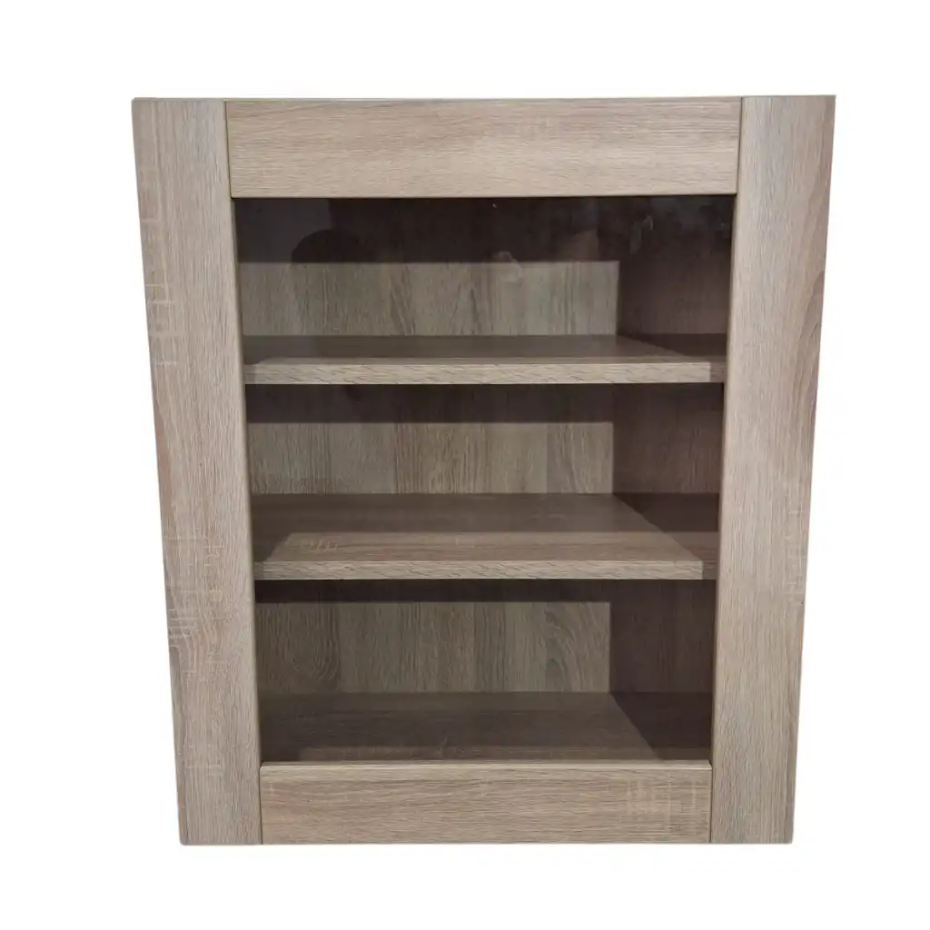 Horní skříňka vitrína 60 cm - Dub sonoma