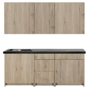 Kuchyňská linka 160 cm - Dub sonoma