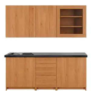 Kuchyňská linka 160 cm - Olše