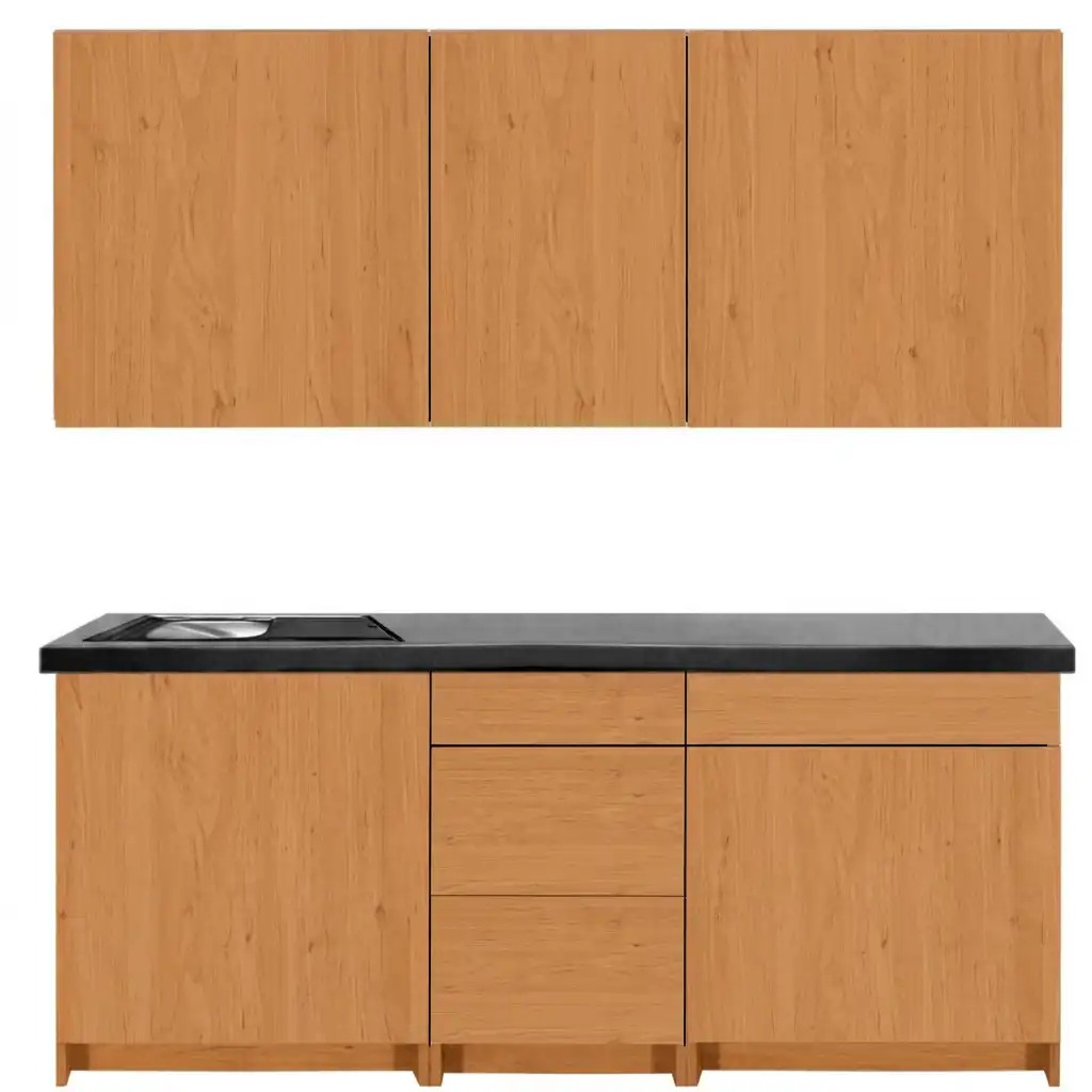 Kuchyňská linka 160 cm - Olše