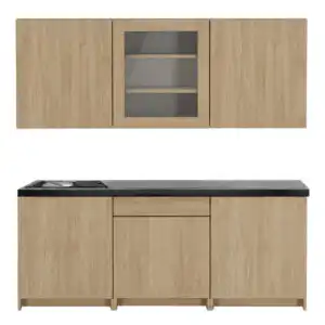 Kuchyňská linka 180 cm – Dub sonoma