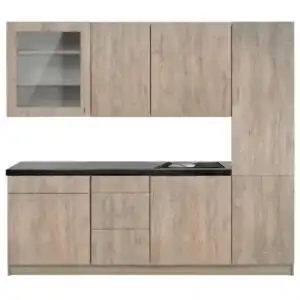 Kuchyňská linka 210 cm dub sonoma