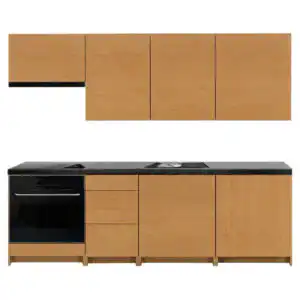 Kuchyňská linka 220 cm olše