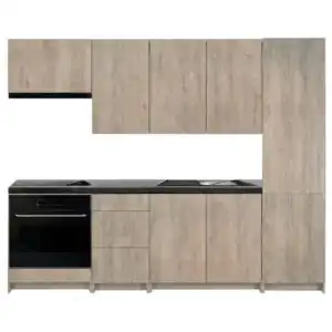 Kuchyňská linka 230 cm dub sonoma