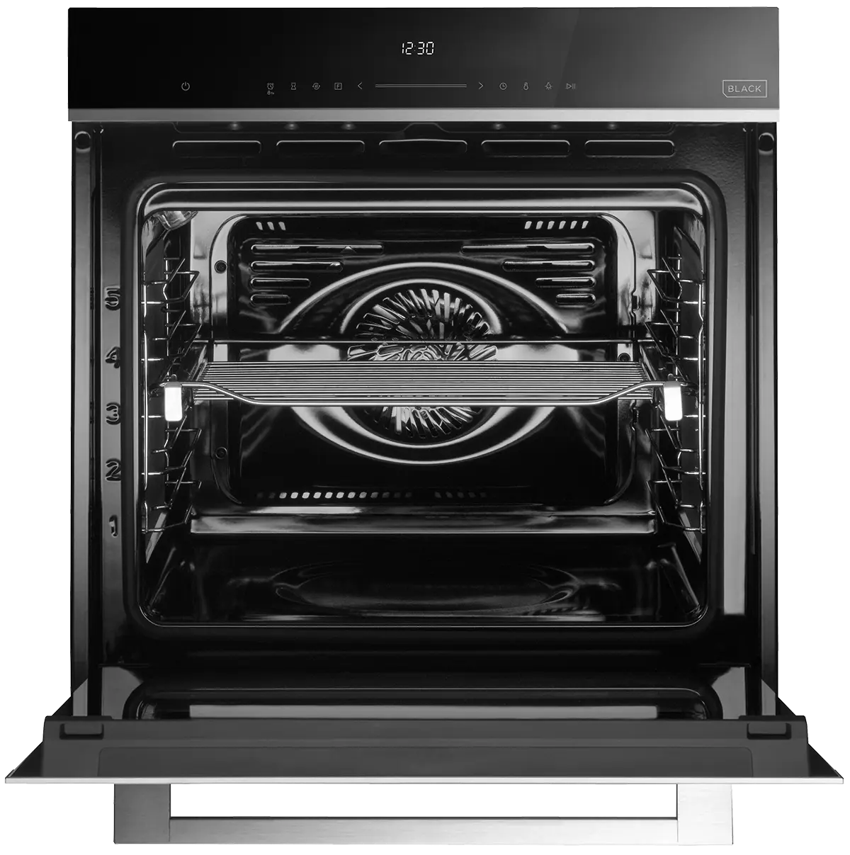 Vestavná trouba ETV8560bcN BLACK - Obrázek 7