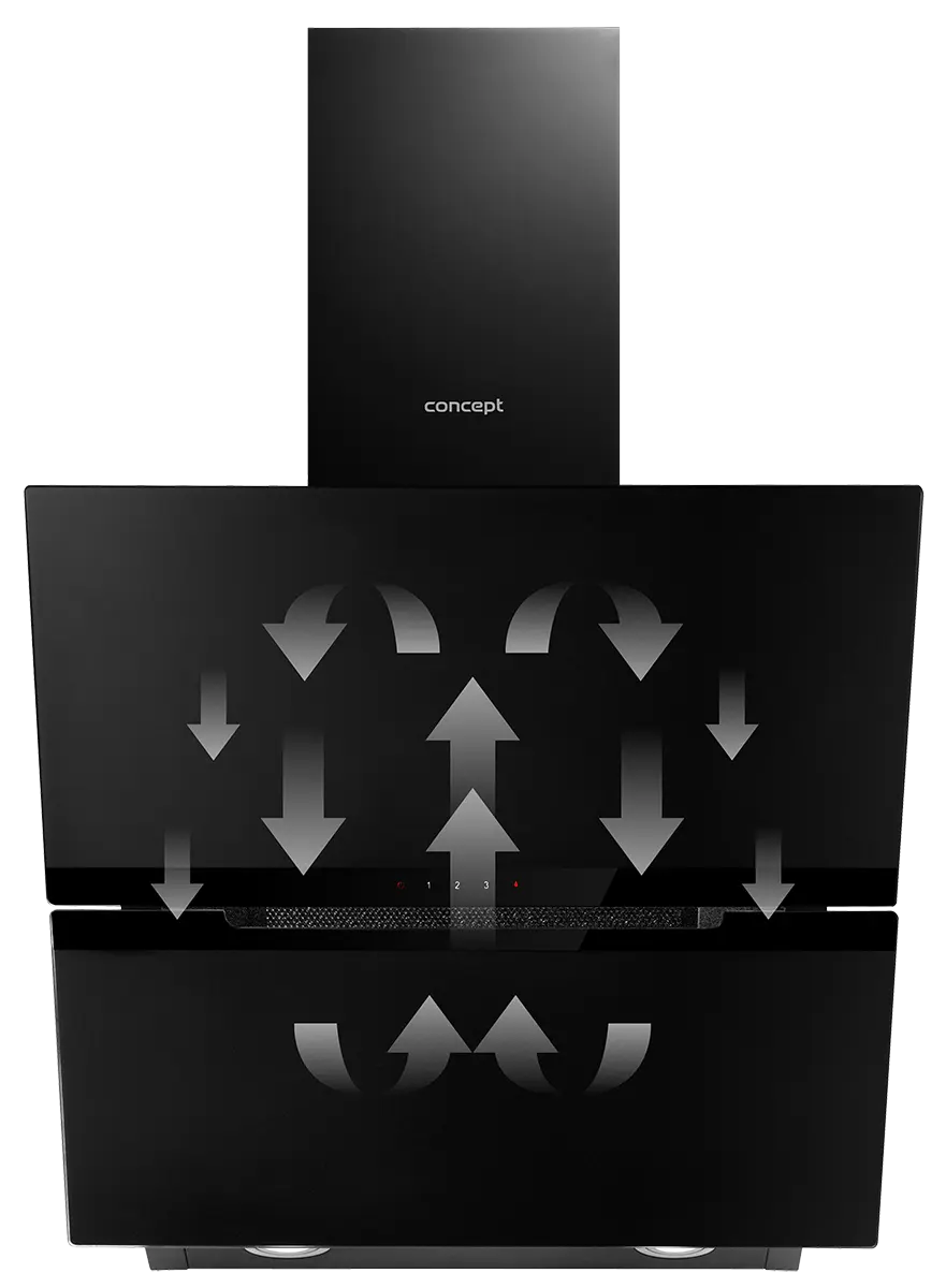 Komínová digestoř OPK5860bc BLACK - Obrázek 8