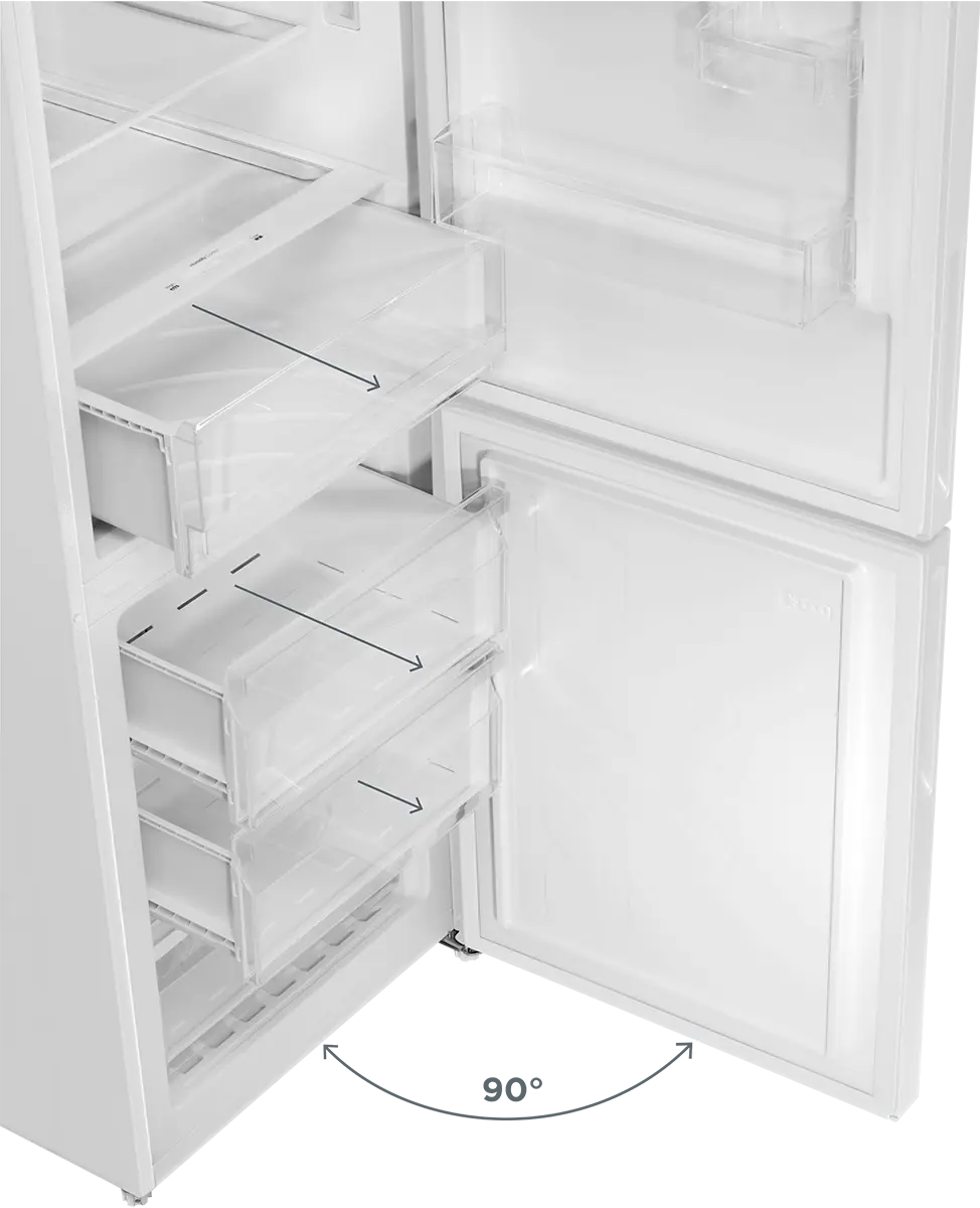 Lednice s mrazákem LK6560wh - Obrázek 4