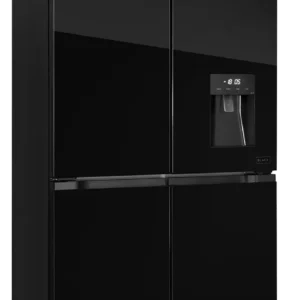 Americká lednice s dávkovačem vody LA8891bc BLACK