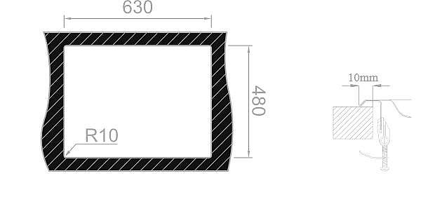 6mm texturovaný