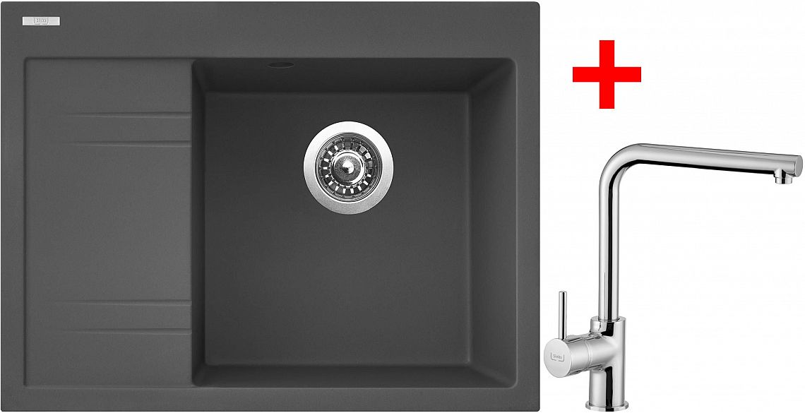 Sinks RIM 650 P Titanium + Elka