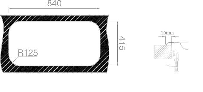 6mm matný
