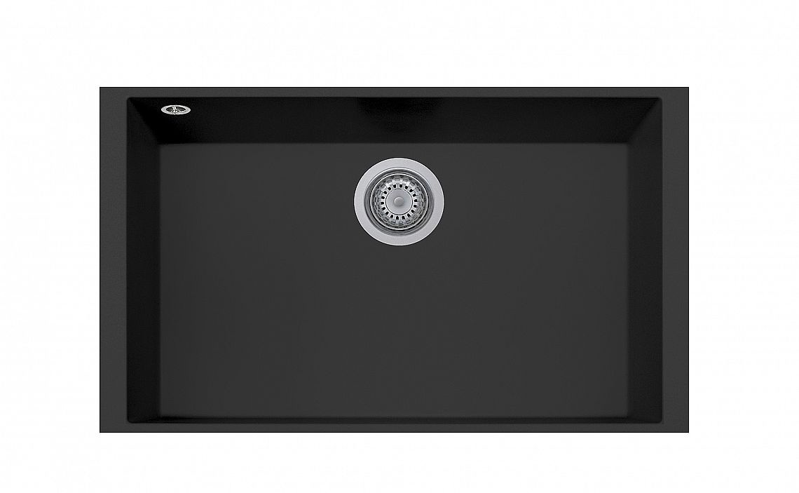 Sinks CUBE 690U Nanoblack pro spodní montáž