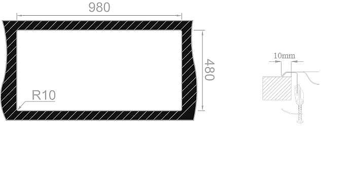 6mm matný