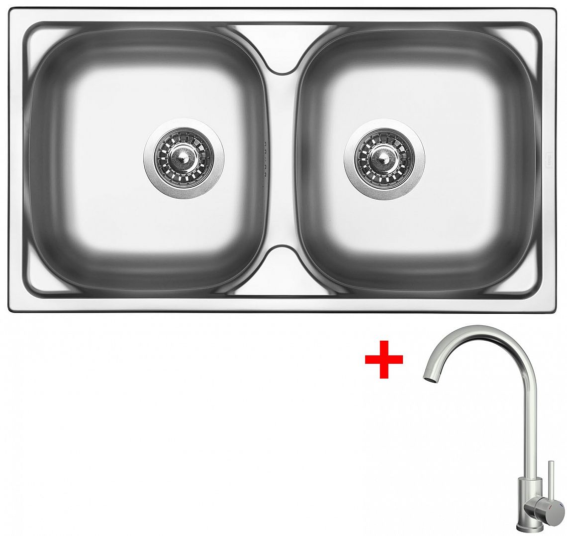 Sinks OKIO 780 DUO + ARCO celonerezová