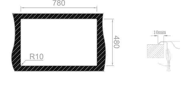 6mm texturovaný