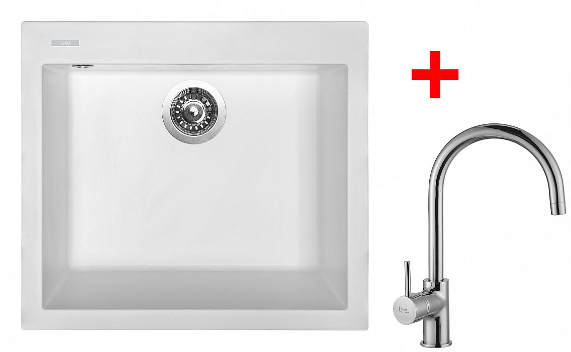 Sinks CUBE 560 Milk + Vitalia