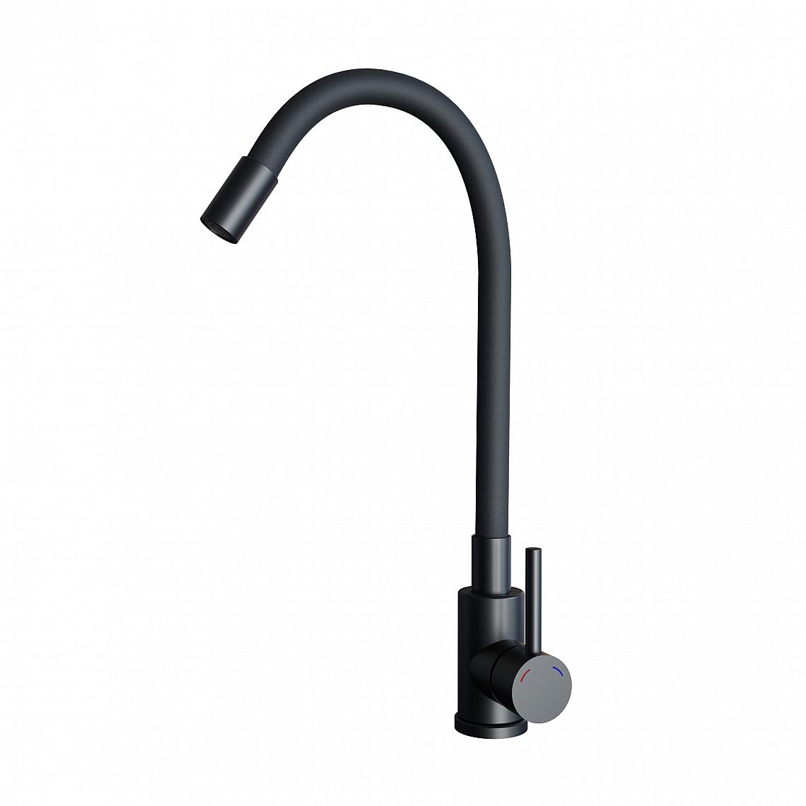 Sinks ELASTA černá matná hladká