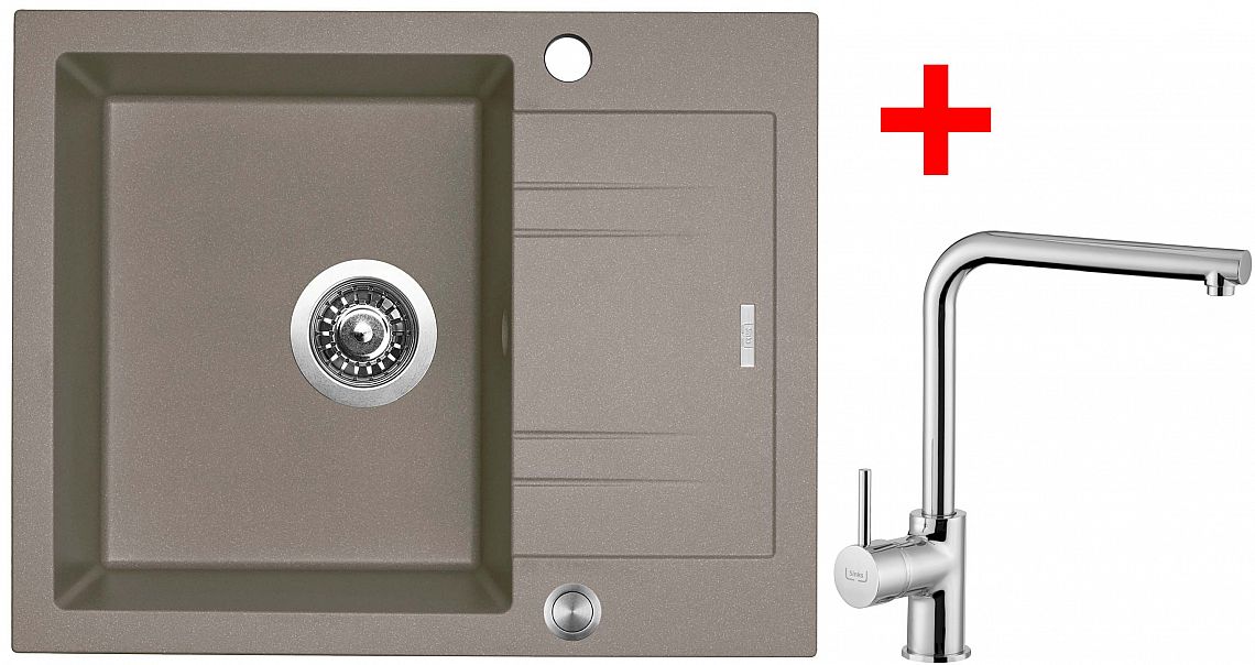 Sinks LINEA 600 XC Truffle + Elka